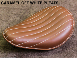 CARAMEL-WHITE-PLEATS