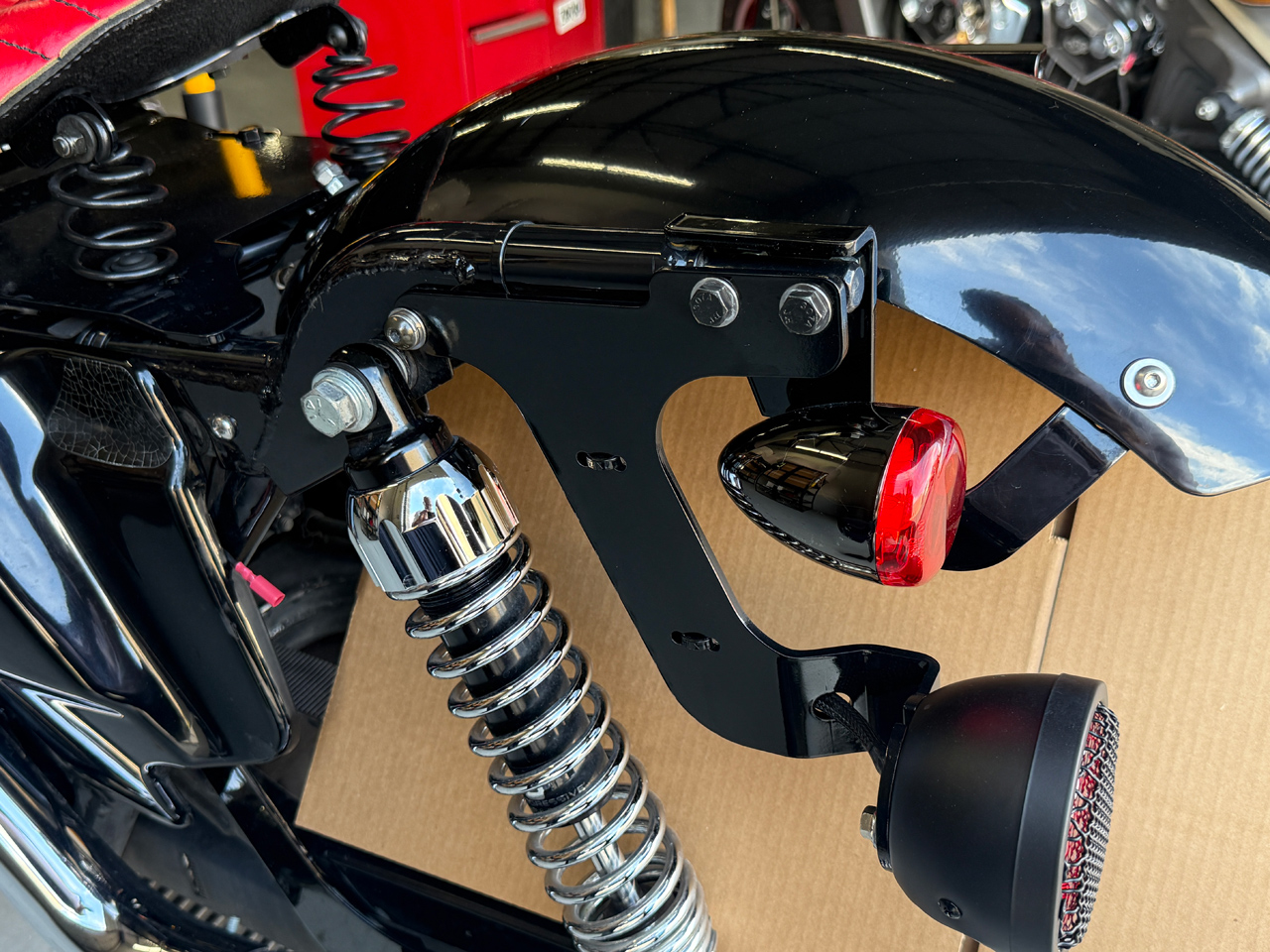 ROAD KING LIGHT SIDE MOUNT LICENSE/TAIL LIGHT BRACKET - Image 5