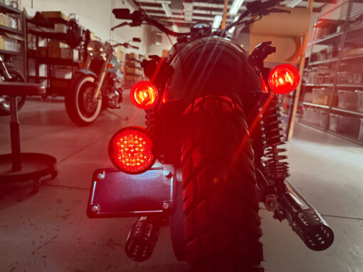 ROAD KING LIGHT SIDE MOUNT LICENSE/TAIL LIGHT BRACKET - Image 3