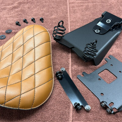 13" Super Cushion Vinyl Spring Seat Kit INDIAN SCOUT